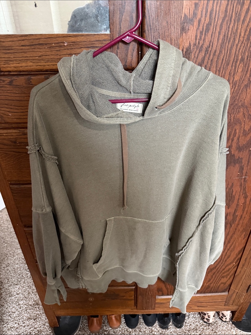 Free people Camden pocket hoodie